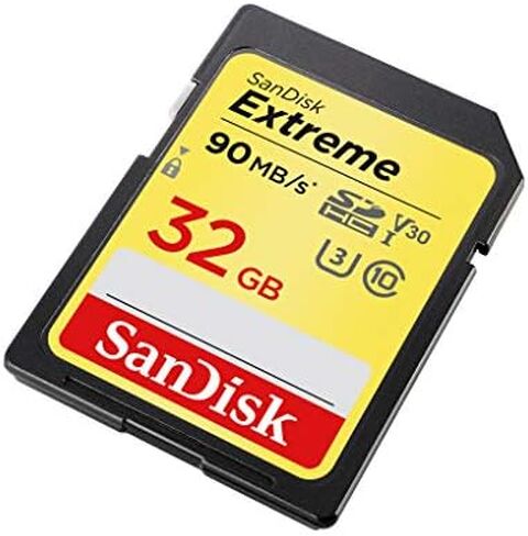SanDisk 16GB Extreme SDHC UHS-I Memory Card in Saudi Arabia