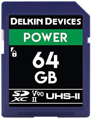 ديلكين ديفايسز بطاقة ذاكرة 256 جيجابايت POWER SDXC UHS-II (V90) (DDSDG2000256) in Kuwait