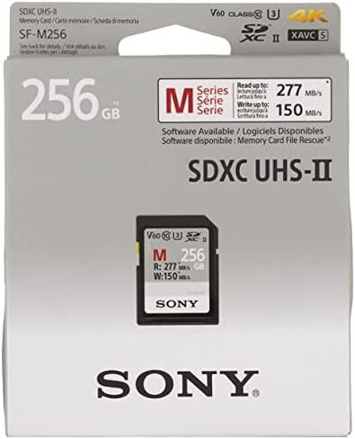 Sony M Series SDXC UHS-II Card (256GB) and Tough-M Series SDXC UHS-II Card (256GB) in Saudi Arabia