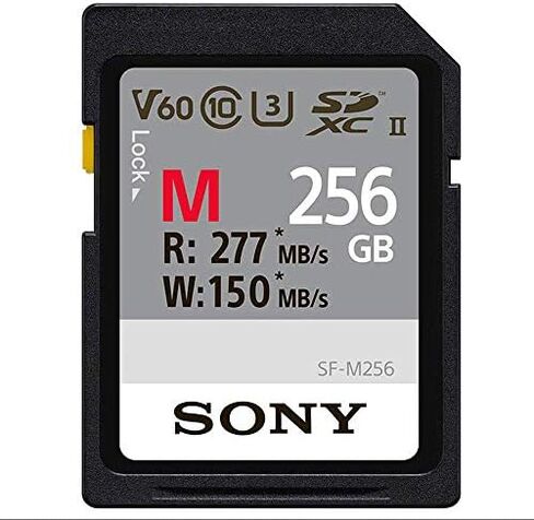 Sony M Series SDXC UHS-II Card (256GB) and Tough-M Series SDXC UHS-II Card (256GB) in Saudi Arabia