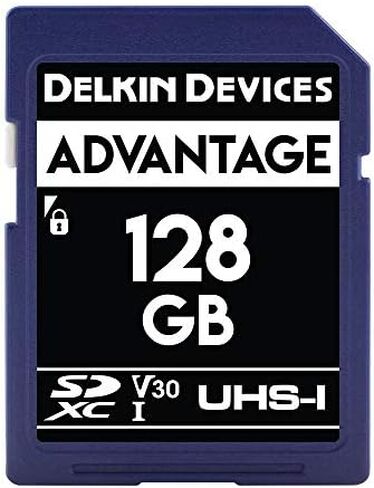 Delkin Devices 16GB ADVANTAGE SDHC Memory Card UHS-I (U3/V30) - High Speed SD Card 16GB for Cameras | Memory cards for cameras with 4K UHD, Full HD, Shock/Water/X-Ray Proof in Saudi Arabia