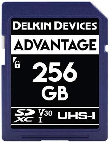 Delkin Devices 16GB ADVANTAGE SDHC Memory Card UHS-I (U3/V30) - High Speed SD Card 16GB for Cameras | Memory cards for cameras with 4K UHD, Full HD, Shock/Water/X-Ray Proof in Saudi Arabia