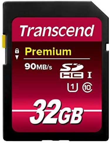 ترانسيند بطاقة ذاكرة 16 جيجا SDHC الفئة 10 UHS-1 سعة 60 ميجابايت/ثانية (TS16GSDU1) 16GB in Saudi Arabia