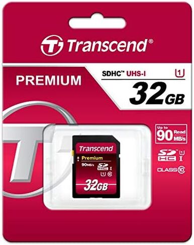ترانسيند بطاقة ذاكرة 16 جيجا SDHC الفئة 10 UHS-1 سعة 60 ميجابايت/ثانية (TS16GSDU1) 16GB in Saudi Arabia