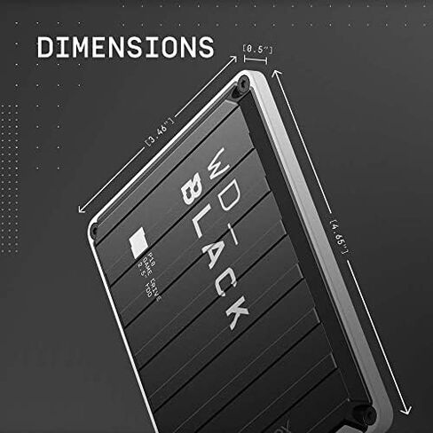 WD_Black P10 Game Drive - Portable External Hard Drive HDD, Compatible with Playstation, Xbox, PC, & Mac in Saudi Arabia