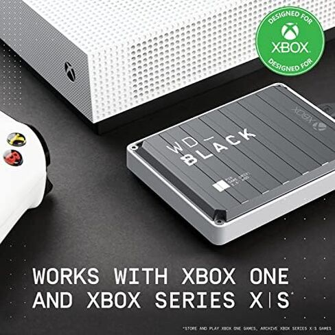 WD_Black P10 Game Drive - Portable External Hard Drive HDD, Compatible with Playstation, Xbox, PC, & Mac in Saudi Arabia