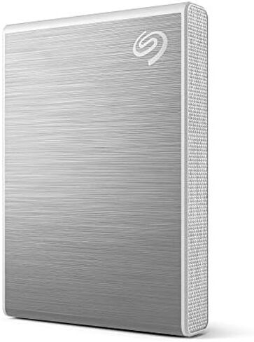 Seagate One Touch SSD 1TB External SSD Portable – Silver, speeds up to 1030MB/s, 6mo Mylio Photo+ subscription, 6mo Dropbox Backup Plan​ and Rescue Services (STKG1000401) in Saudi Arabia