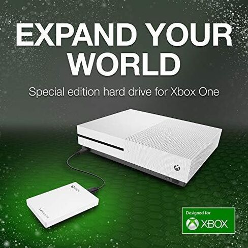Seagate Game Drive for Xbox Game Pass Special Edition 2TB - White (STEA2000417), Portable in Saudi Arabia