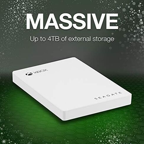 Seagate Game Drive for Xbox Game Pass Special Edition 2TB - White (STEA2000417), Portable in Saudi Arabia