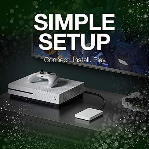 Seagate Game Drive for Xbox Game Pass Special Edition 2TB - White (STEA2000417), Portable in Saudi Arabia