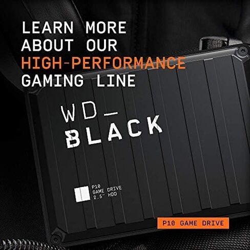 WD 2TB Gaming Drive Works with Playstation 4 Portable External Hard Drive - WDBDFF0020BBK-WESN in Saudi Arabia