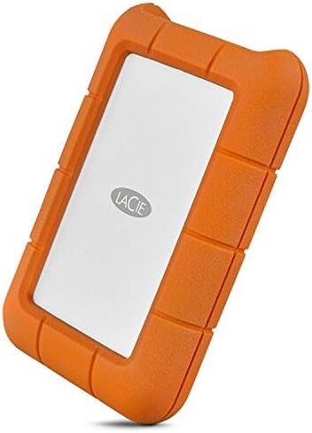 LaCie Rugged Thunderbolt USB-C 2TB External Hard Drive Portable HDD – USB 3.0 compatible, Drop Shock Dust Water Resistant, Mac and PC Computer Desktop Workstation Laptop, 1 Mo Adobe CC (STFS2000800) in Saudi Arabia
