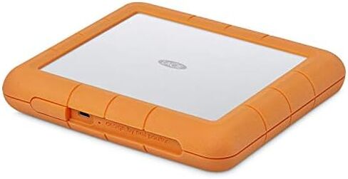 LaCie Rugged Thunderbolt USB-C 2TB External Hard Drive Portable HDD – USB 3.0 compatible, Drop Shock Dust Water Resistant, Mac and PC Computer Desktop Workstation Laptop, 1 Mo Adobe CC (STFS2000800) in Saudi Arabia