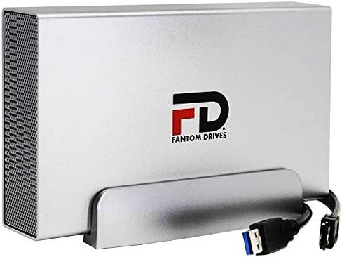 FD 8TB DVR Expander External Hard Drive - USB 3.0 & eSATA (Comes with Both USB and eSATA Cable) - Supports DirecTv, Black (DVR8KEUB) by Fantom Drives in Saudi Arabia