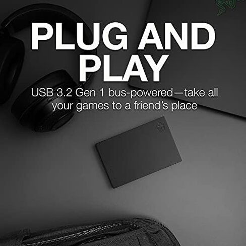 Seagate Firecuda Gaming SSD 500GB External Solid State Drive – USB-C USB 3.2 Gen 2x2 with NVMe for PC Laptop (STJP500400) in Saudi Arabia