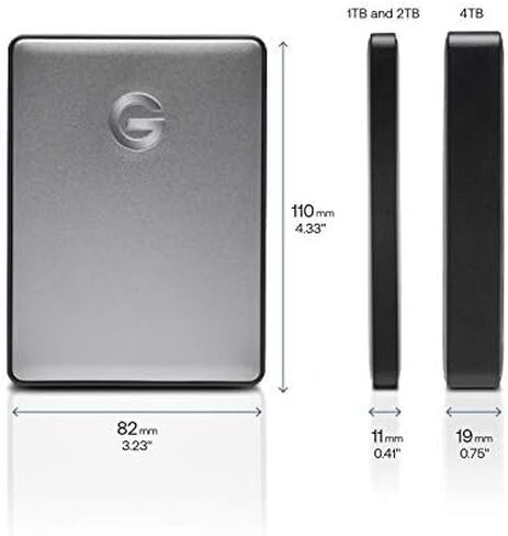 جي تكنولوجي 2 تيرابايت جي درايف موبايل USB- in Kuwait