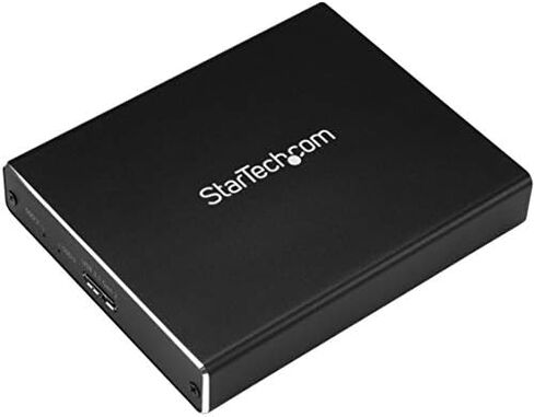 StarTech M.2 NGFF SATA SSD Enclosure, USB 3.0 5Gbps, UASP, Aluminum, Black in Kuwait