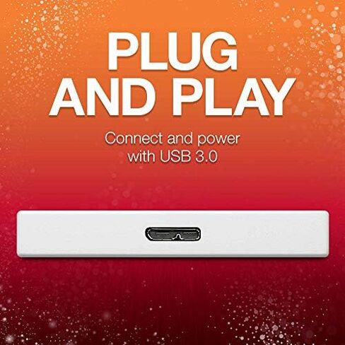 Seagate 4 TB Backup Plus USB 3.0 Portable 2.5 Inch External Hard Drive for PC and Mac in Saudi Arabia
