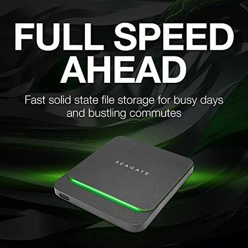 Seagate Fast SSD 500GB External Solid State Drive Portable in Saudi Arabia