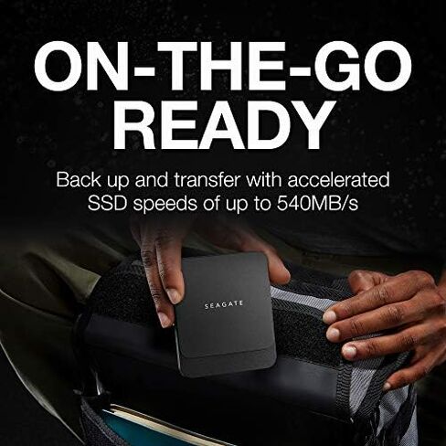 Seagate Fast SSD 500GB External Solid State Drive Portable in Saudi Arabia