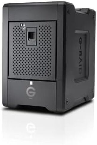 SanDisk Professional 8TB G-RAID Shuttle SSD - Transportable, 8-Bay External Solid State Drive; Thunderbolt 3 and USB-C; Hardware RAID; up to 2800MB/s Read - SDPS24H-008T-NBAAB in Saudi Arabia