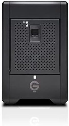 SanDisk Professional 8TB G-RAID Shuttle SSD - Transportable, 8-Bay External Solid State Drive; Thunderbolt 3 and USB-C; Hardware RAID; up to 2800MB/s Read - SDPS24H-008T-NBAAB in Saudi Arabia