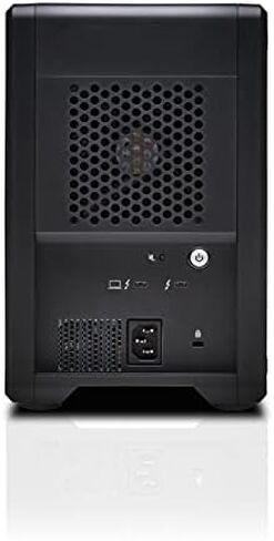 SanDisk Professional 8TB G-RAID Shuttle SSD - Transportable, 8-Bay External Solid State Drive; Thunderbolt 3 and USB-C; Hardware RAID; up to 2800MB/s Read - SDPS24H-008T-NBAAB in Saudi Arabia