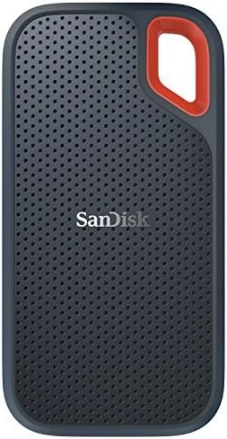 SanDisk 250GB Extreme Portable External SSD - Up to 550MB/s - USB-C, USB 3.1 - SDSSDE60-250G-G25 in Saudi Arabia