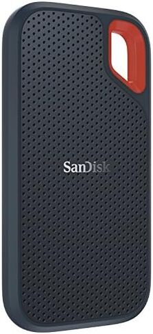 SanDisk 250GB Extreme Portable External SSD - Up to 550MB/s - USB-C, USB 3.1 - SDSSDE60-250G-G25 in Saudi Arabia