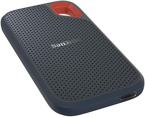 SanDisk 250GB Extreme Portable External SSD - Up to 550MB/s - USB-C, USB 3.1 - SDSSDE60-250G-G25 in Saudi Arabia