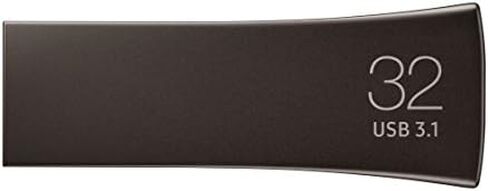 SAMSUNG BAR Plus 64GB - 300MB/s USB 3.1 Flash Drive Champagne Silver (MUF-64BE3/AM) in Kuwait