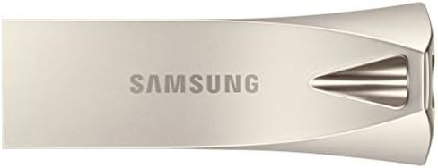 SAMSUNG BAR Plus 64GB - 300MB/s USB 3.1 Flash Drive Champagne Silver (MUF-64BE3/AM) in Kuwait
