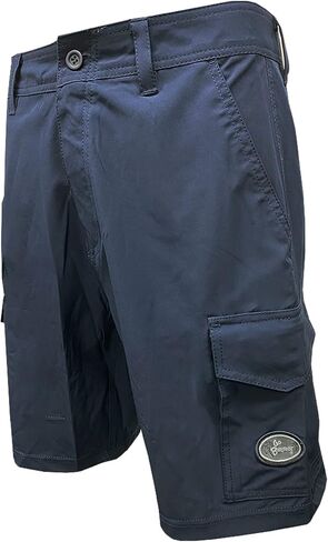 Go Barefoot Men's AM/PM 8 Way Stretch Cargo Shorts in Kuwait