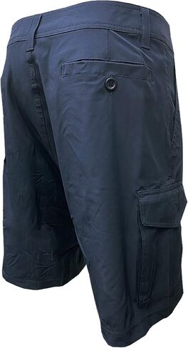 Go Barefoot Men's AM/PM 8 Way Stretch Cargo Shorts in Kuwait