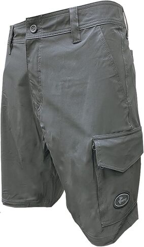 Go Barefoot Men's AM/PM 8 Way Stretch Cargo Shorts in Saudi Arabia