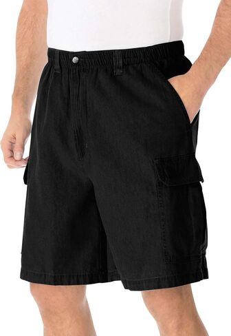 KingSize Men's Big & Tall Knockarounds 8" Cargo Shorts in Saudi Arabia