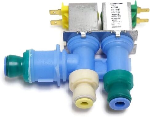 Refrigerator Water Inlet Valve Replaces W10349187 WPW10349187 W10913947 W11043013 For KitchenAid, Maytag, Whirlpool, Amana, Jenn-Air Refrigerator in Saudi Arabia