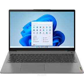 Lenovo New Ideapad 3 15.6 بوصة FHD شاشة تعمل باللمس | Intel Core i5 الجيل الحادي عشر | ذاكرة الوصول العشوائي 12 جيجابايت، 256 جيجابايت SSD | HDMI | لوحة مفاتيح باكليت | نظام التشغيل Windows 11 باللون الرمادي القطبي in Kuwait