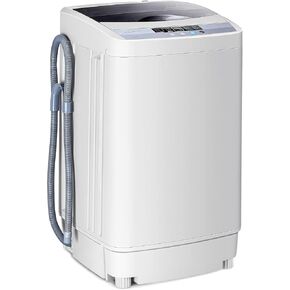 Casart Washing Machine Portable Compact 9.92lbs Capacity Full-Automatic W/Drain Pump,10 programs 8 Water Level 1.34 Cu.ft Cloth Washer and Spinner in Saudi Arabia