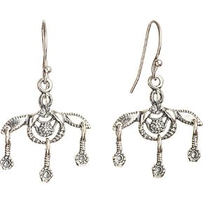 Malia Bees Minoan Cretan Earrings Silver Sterling 925 Handmade in Saudi Arabia