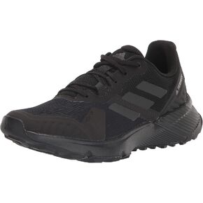 حذاء الجري Terrex Soulstride Trail للرجال من adidas، أسود/كربوني/رمادي، 12.5 in Kuwait