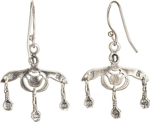 Malia Bees Minoan Cretan Earrings Silver Sterling 925 Handmade in Saudi Arabia