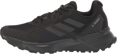 حذاء الجري Terrex Soulstride Trail للرجال من adidas، أسود/كربوني/رمادي، 12.5 in Kuwait