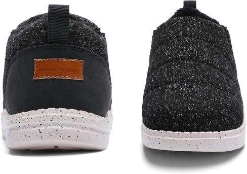 Bruno Marc Men's Warm Slippers Comfortable Faux Fur-Lined Slip-on Loafers Non-Slip Indoor Outdoor Casual Shoes in Saudi Arabia