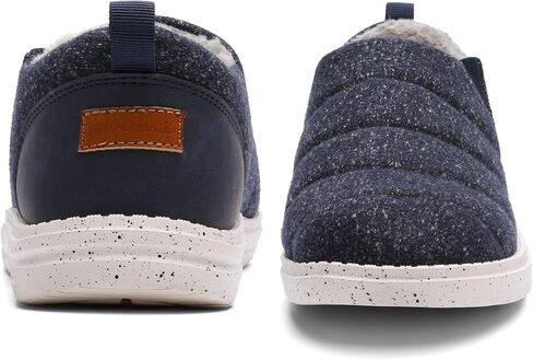 Bruno Marc Men's Warm Slippers Comfortable Faux Fur-Lined Slip-on Loafers Non-Slip Indoor Outdoor Casual Shoes in Saudi Arabia