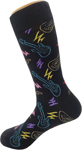 Black Light Guitar Socks in Kuwait