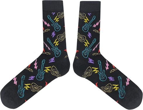 Black Light Guitar Socks in Kuwait