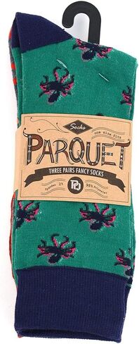 Men's Dress Socks - Patterned Socks - Fun Crew Socks + Argyle, Colorful, Funky Socks. in Kuwait