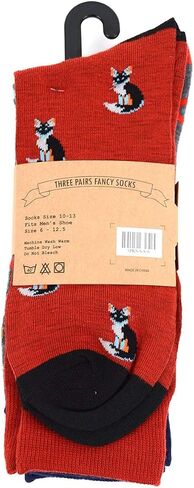 Men's Dress Socks - Patterned Socks - Fun Crew Socks + Argyle, Colorful, Funky Socks. in Kuwait