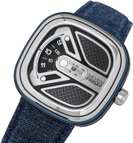 Sevenfriday Urban Explorer Automatic Black Dial Men's Watch M1B/01 in Saudi Arabia